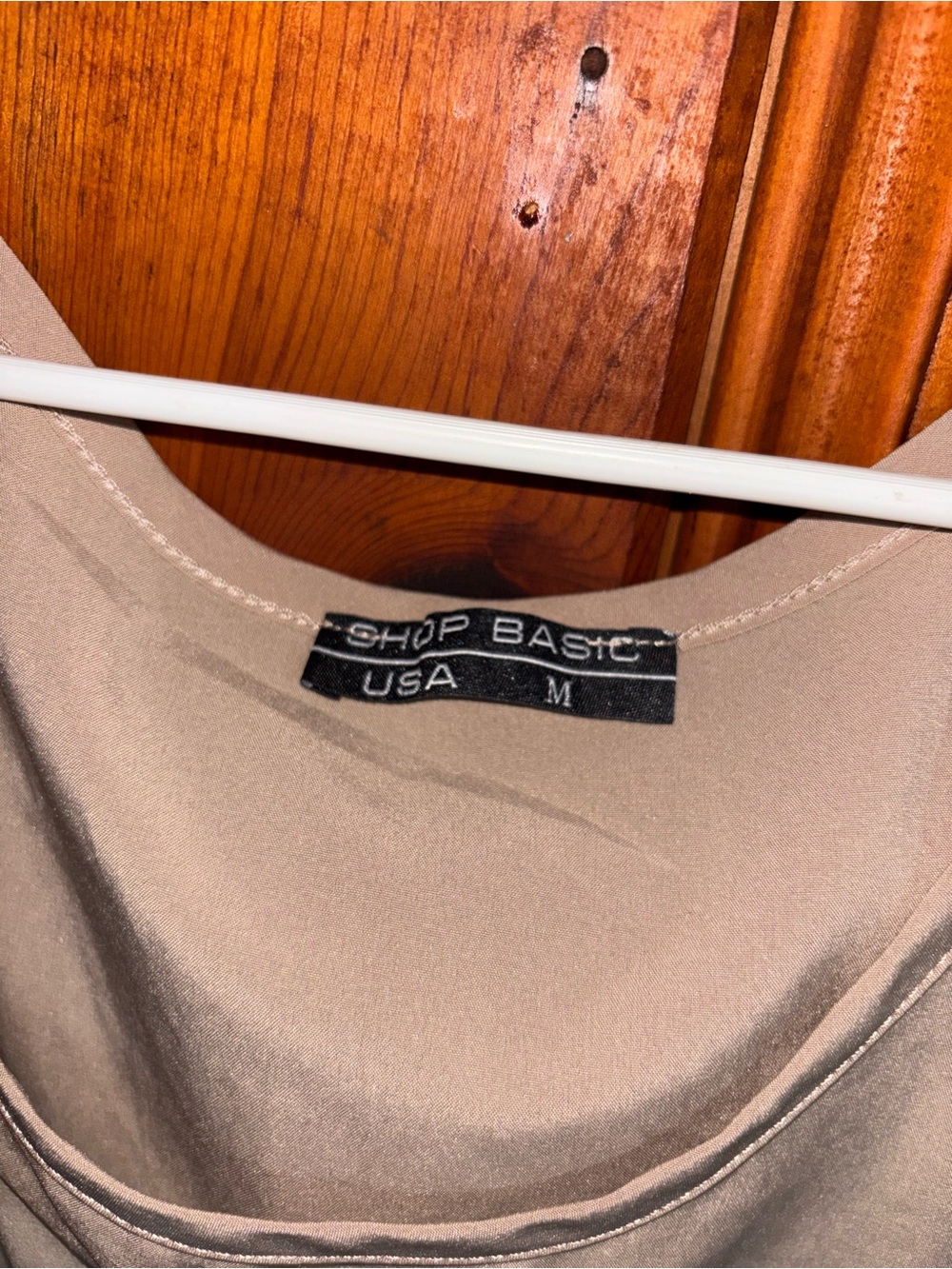 Coral and Beige Cut-Out Tunic Tank - Women - Picture 3 of 9